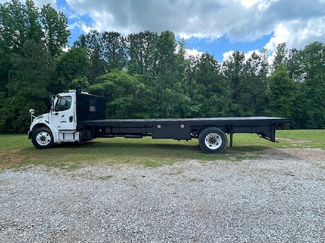 USED 2014 FREIGHTLINER M2 FLATBED TRUCK #4636-1