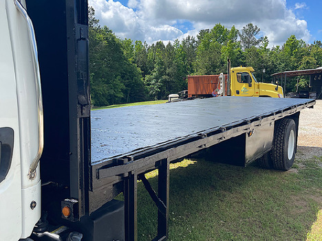 USED 2014 FREIGHTLINER M2 FLATBED TRUCK #4636-5