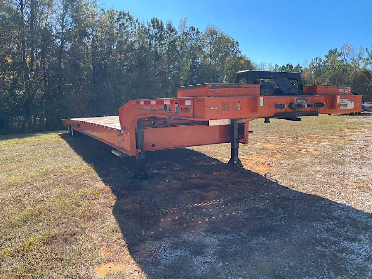 USED 2017 LANDOLL 930D-51-15 DROP DECK TRAILER #4642