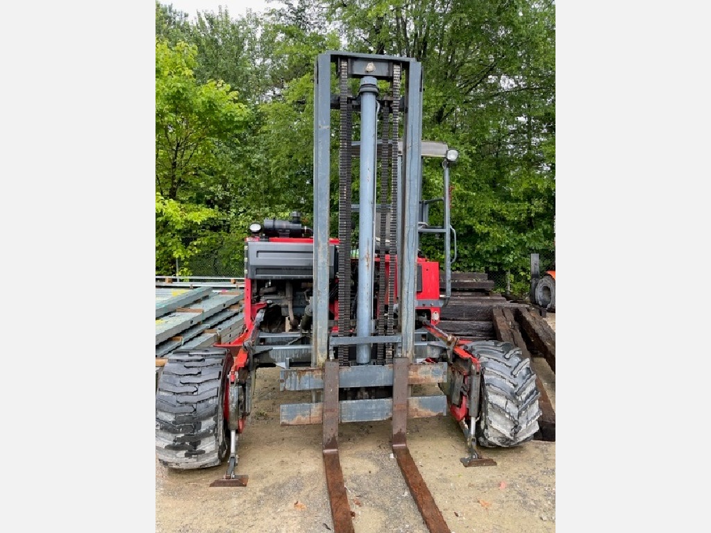 USED 2005 MOFFET M5500 TELESCOPIC FORKLIFT FOR SALE IN AL 4653