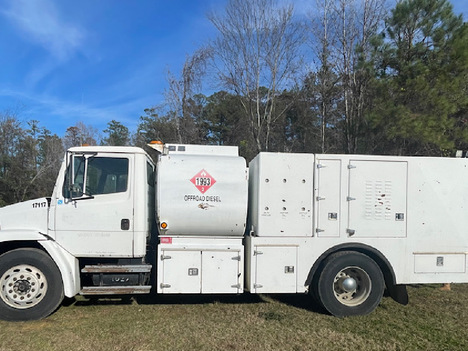 USED 2001 FREIGHTLINER FL70 FUEL-LUBE TRUCK #4682-1