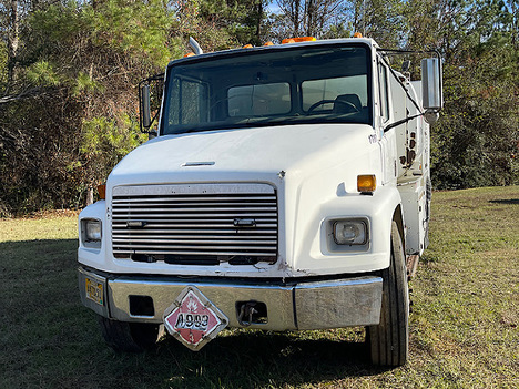 USED 2001 FREIGHTLINER FL70 FUEL-LUBE TRUCK #4682-4