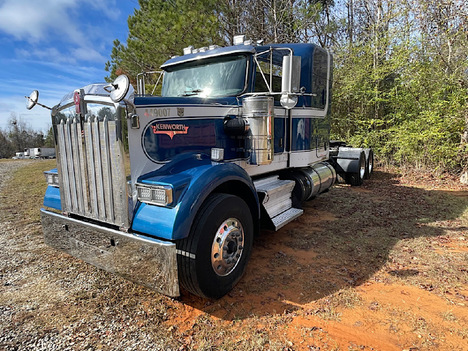 USED 2015 KENWORTH W900 TANDEM AXLE SLEEPER TRUCK #4685-2