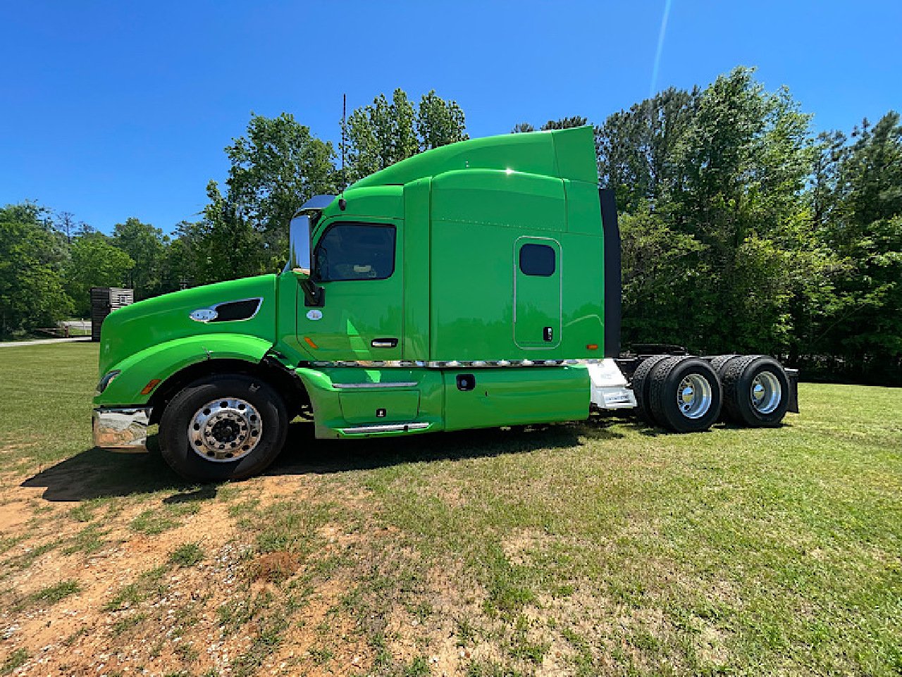 USED 2018 PETERBILT 579 TANDEM AXLE SLEEPER TRUCK #4706