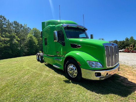 USED 2018 PETERBILT 579 TANDEM AXLE SLEEPER TRUCK #4706-2