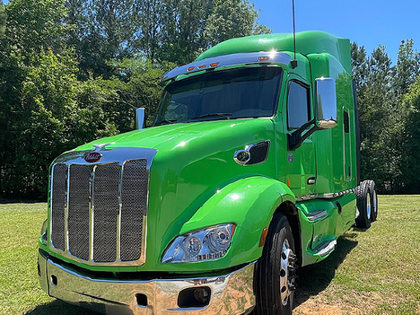 USED 2018 PETERBILT 579 TANDEM AXLE SLEEPER TRUCK #4706-3