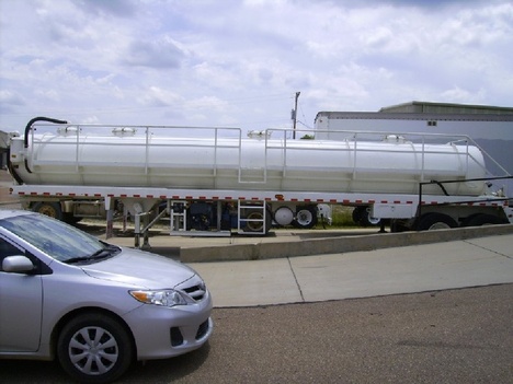 2010 LEDWELL 130BBL STEEL VACUUM TANKER CODE Transport Trailers #1167