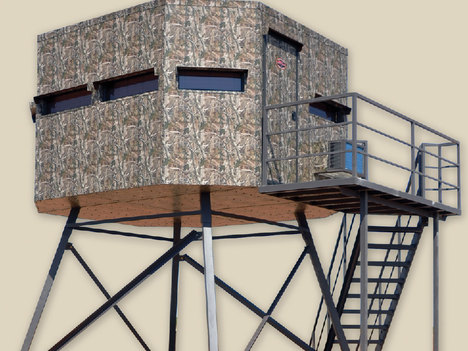 NEW 2021 RANCH KING 10X14 ACCOMMODATOR INSULATED HUNTING BLIND EQUIPMENT #1066-2