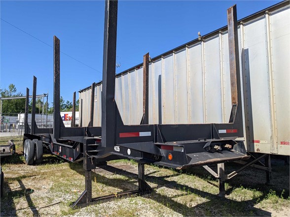 USED 2020 WOOD'S TRAILER SHOP JT-40L FORESTRY - LOG TRAILER #2073