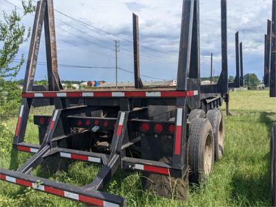 USED 2020 WOOD'S TRAILER SHOP JT-40L FORESTRY - LOG TRAILER #2770-3