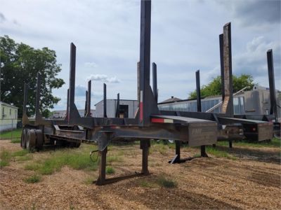 USED 2020 FRYFOGLE MFG BOLSTER FORESTRY - LOG TRAILER #2793-1
