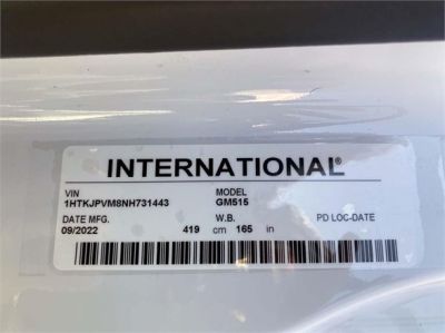 NEW 2022 CHEVROLET SILVERADO 6500HD HOOKLIFT TRUCK #2861-9