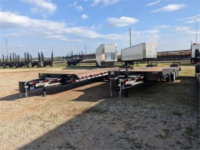 NEW 2023 EAGER BEAVER 20 TON TAG-A-LONG TRAILER #2927-1