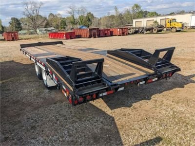 NEW 2023 EAGER BEAVER 20 TON TAG-A-LONG TRAILER #2927-3