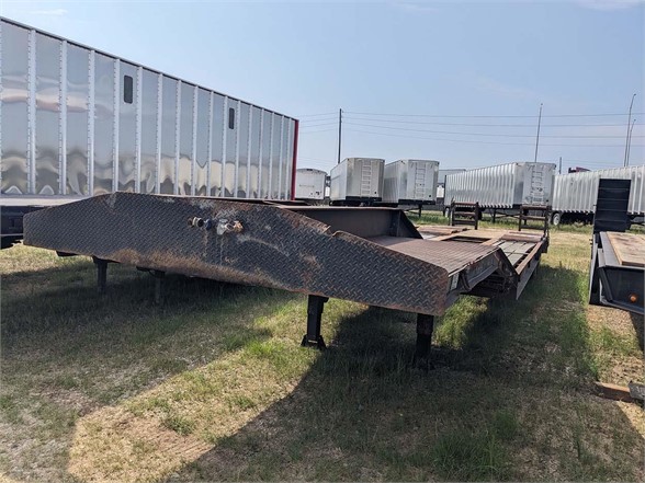 USED 1995 MAGNOLIA 35 LB LOWBOY TRAILER #2984