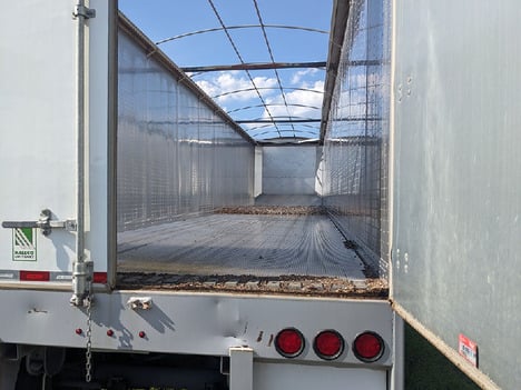 USED 2022 PITTS CW45 WALKING FLOOR TRAILER #3010-6