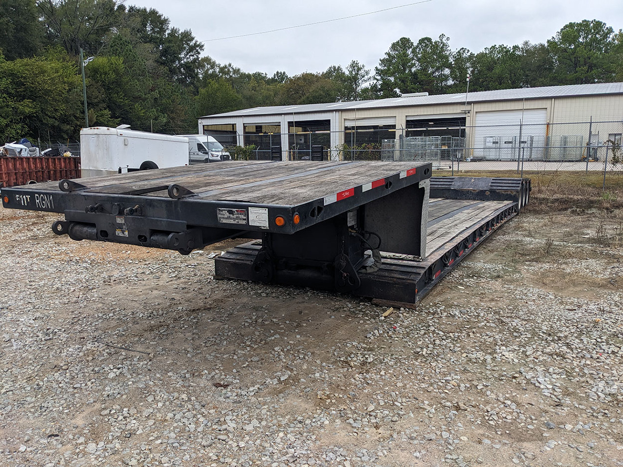 USED 2015 TALBERT 40 SRG LOWBOY TRAILER #3055