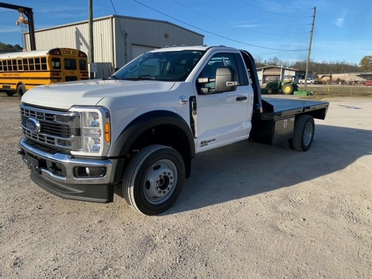 2023 FORD F-550 FLATBED TRUCK FOR SALE #3071