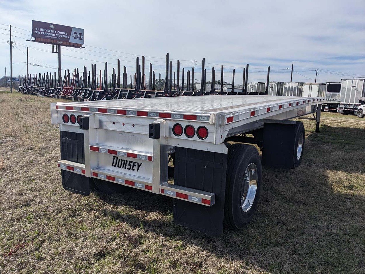 NEW 2023 DORSEY 48 FT ALUM FLATBED TRAILER #3114