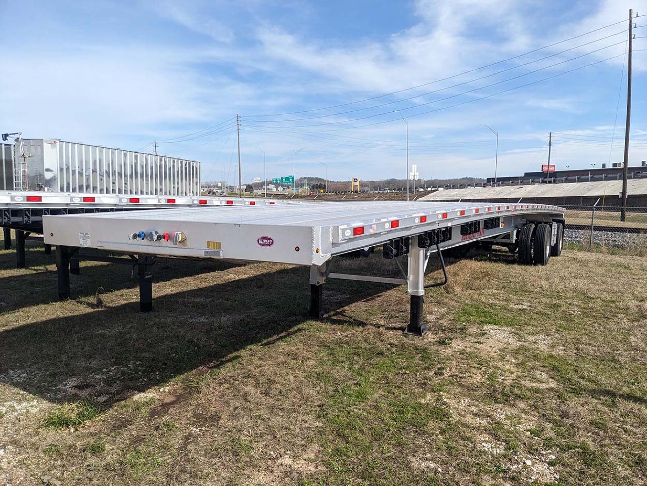 2023 DORSEY 48 FT ALUM FLATBED TRAILER FOR SALE 3114
