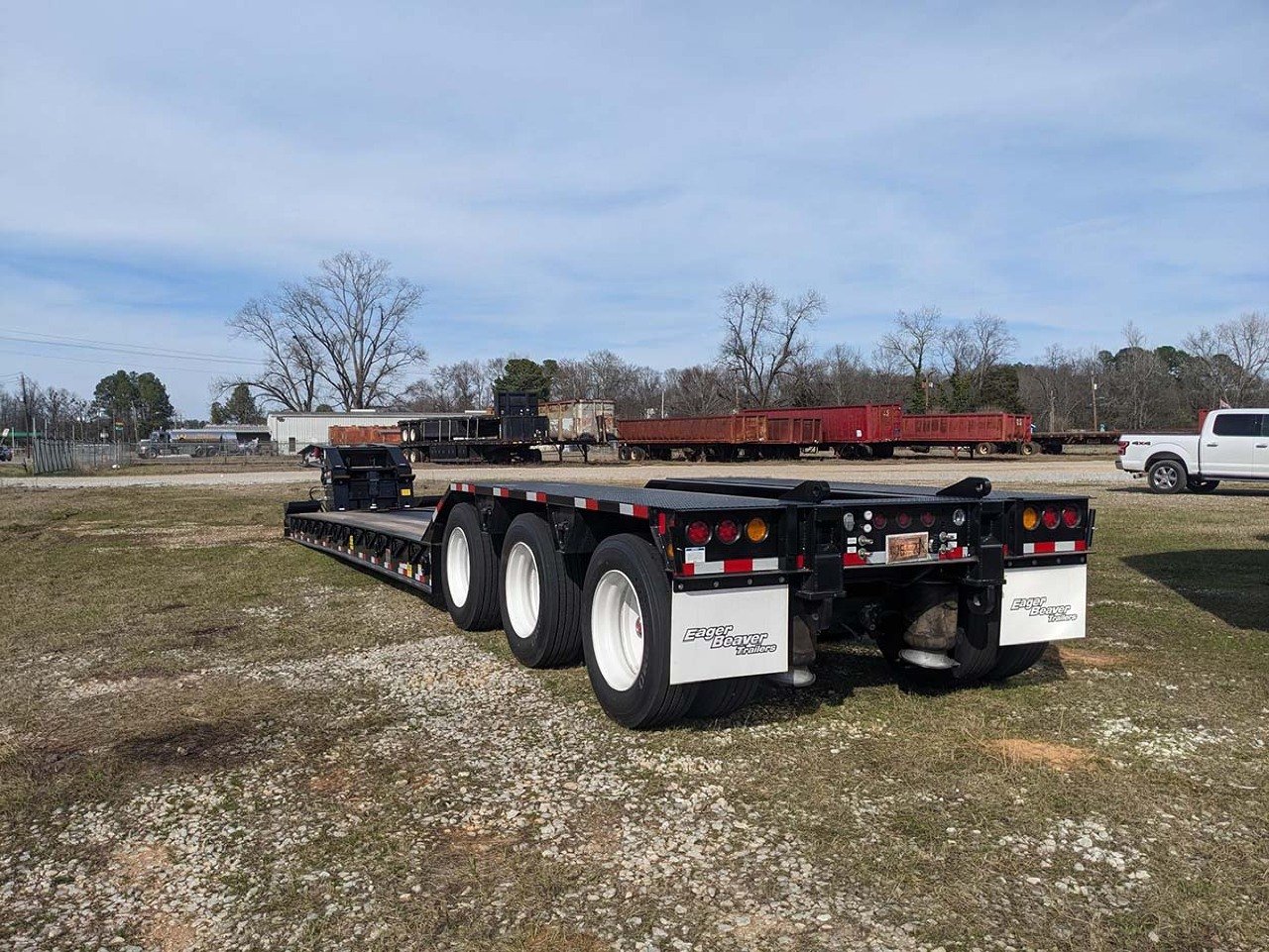 NEW 2024 EAGER BEAVER 55 TON DETACH LOWBOY TRAILER #3117