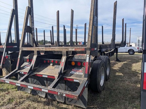 USED 2021 WOODS 40 FT FORESTRY - LOG TRAILER #3125-4