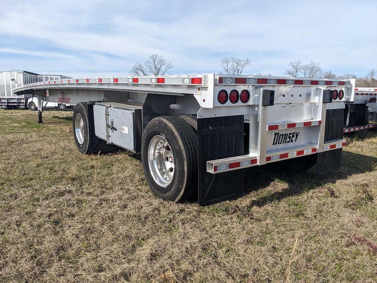 NEW 2023 DORSEY 48 FT ALUM FLATBED TRAILER #3137