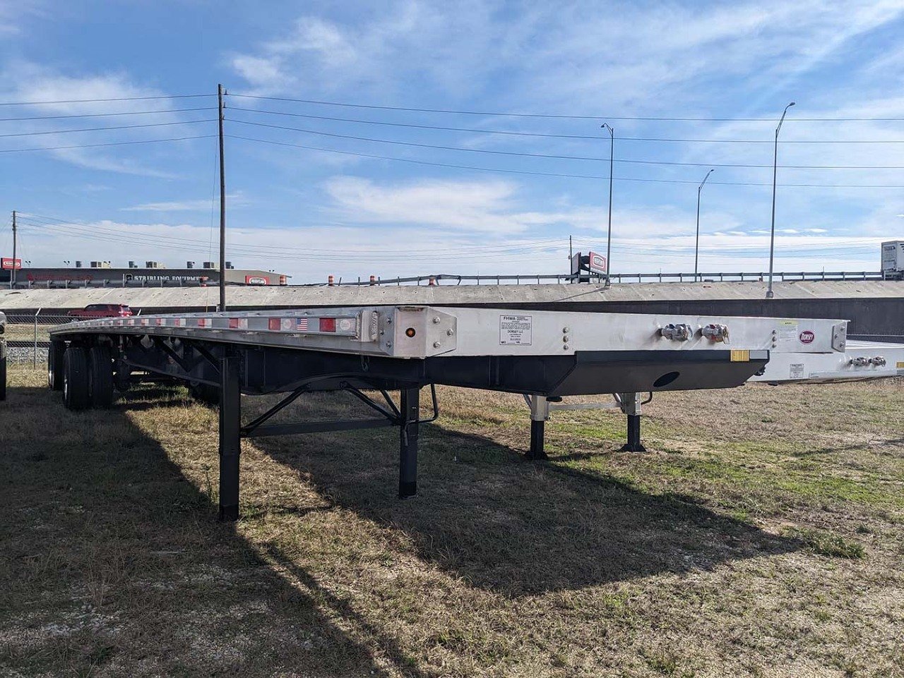 NEW 2024 DORSEY 48 FT COMBO FLATBED TRAILER #3144