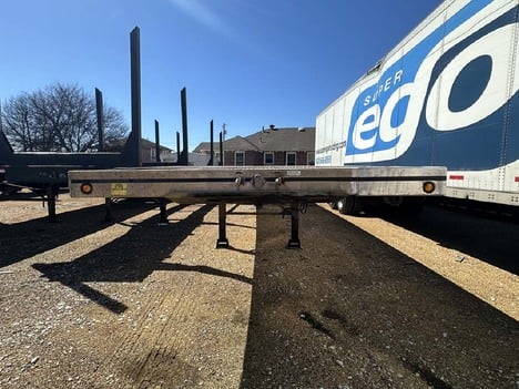 USED 2015 MAC 48 FT ALUM FLATBED TRAILER #3147-2