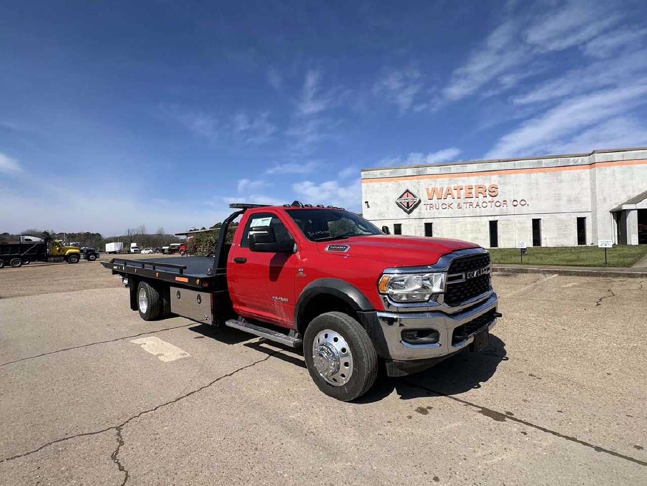 NEW 2024 DODGE RAM 5500 ROLLBACK TOW TRUCK #3167