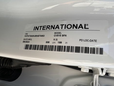 NEW 2024 INTERNATIONAL CV FLATBED TRUCK #3457-9