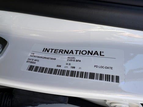 NEW 2024 INTERNATIONAL CV FLATBED TRUCK #3458-9