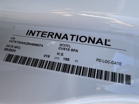 NEW 2024 INTERNATIONAL CV FLATBED TRUCK #3459-9