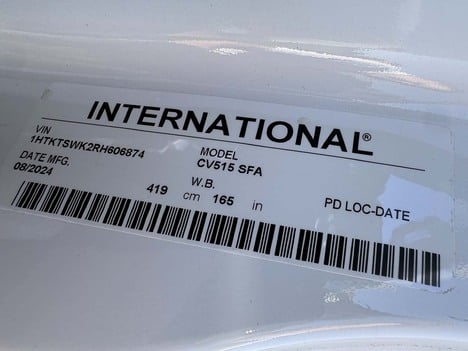 NEW 2024 INTERNATIONAL CV FLATBED TRUCK #3459-9
