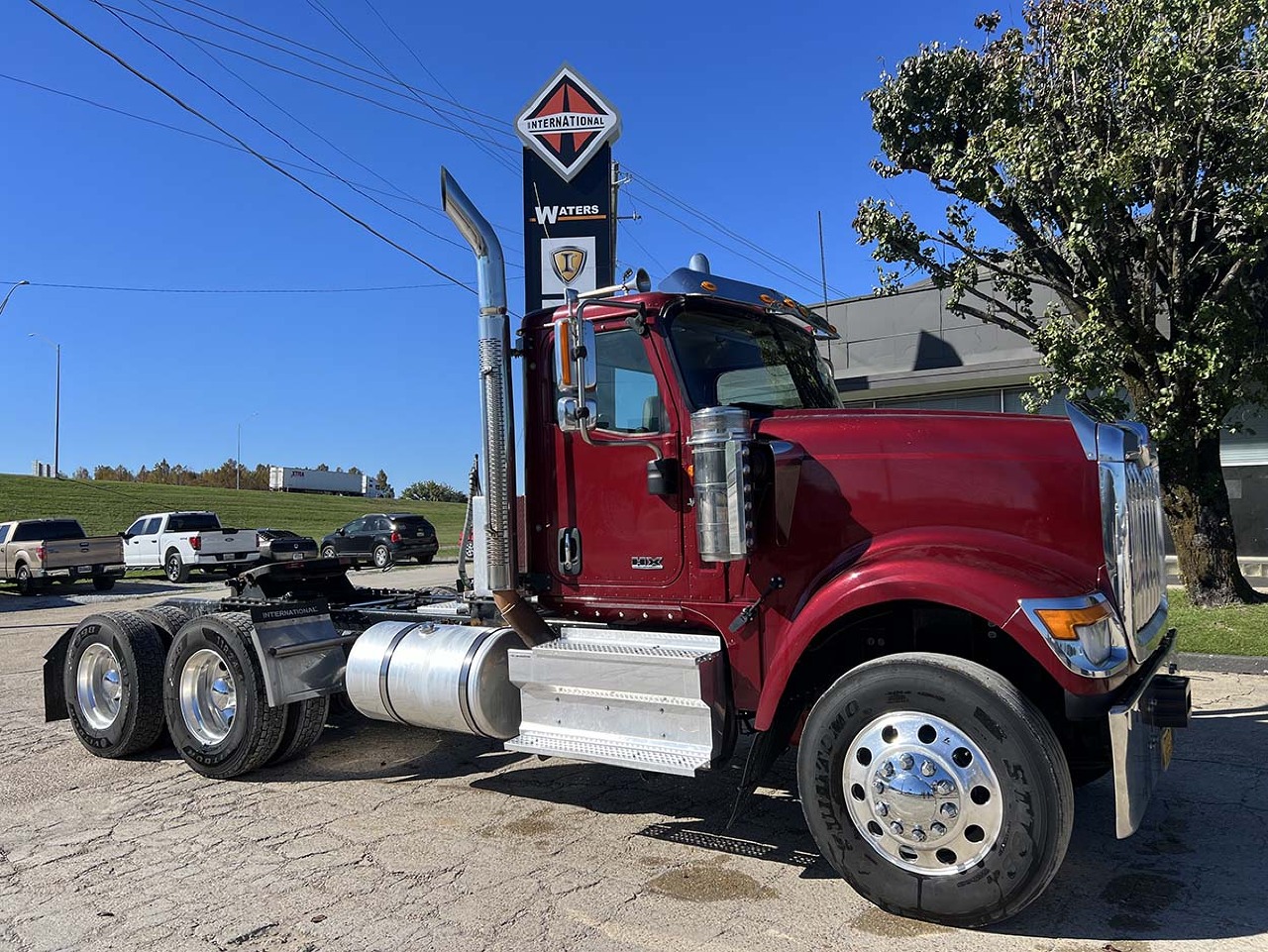 USED 2021 INTERNATIONAL HX 520 DAYCAB TRUCK #3527