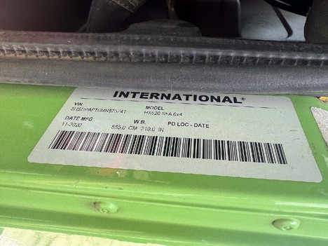 USED 2021 INTERNATIONAL HX 520 DAYCAB TRUCK #3581-7