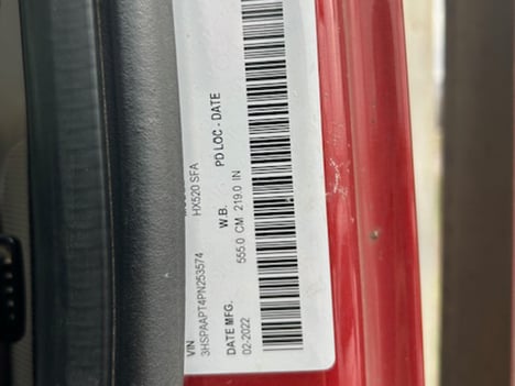 USED 2023 INTERNATIONAL HX 520 DAYCAB TRUCK #3670-11