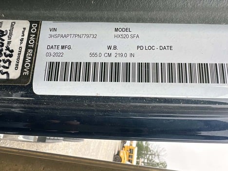 USED 2023 INTERNATIONAL HX 520 DAYCAB TRUCK #3671-7
