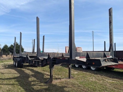 USED 2022 WOODS 40 FT JT-40L FORESTRY - LOG TRAILER #3708-6
