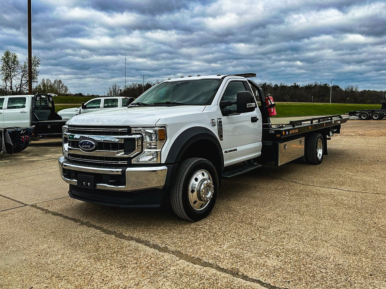 USED 2020 FORD F-550 ROLLBACK TOW TRUCK #3711