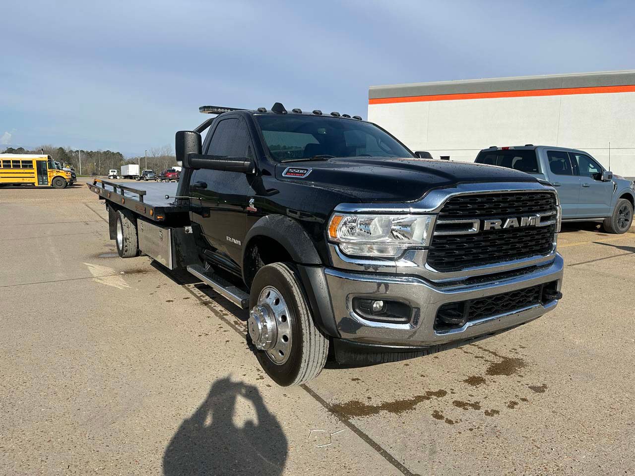 USED 2022 DODGE RAM 5500 ROLLBACK TOW TRUCK #3717