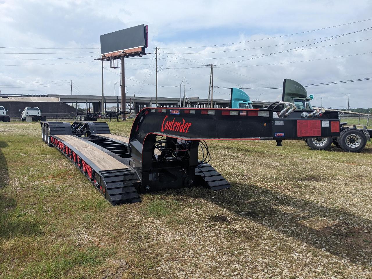 NEW 2026 PITTS 55 TON DETACH LB55-22DC LOWBOY TRAILER #3729