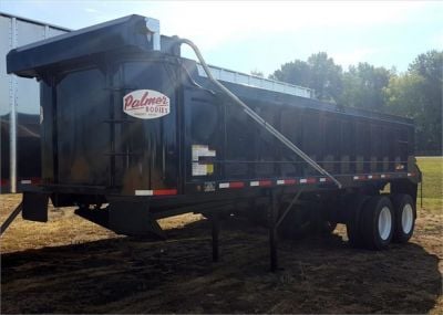 NEW 2025 PALMER 26 FT TA26 H END DUMP TRAILER #3758-2