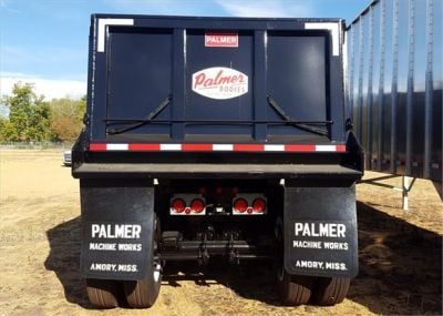 NEW 2025 PALMER 24 FT TA24 H END DUMP TRAILER #3760-3