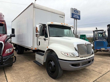 USED 2014 INTERNATIONAL 4300 BOX VAN TRUCK #3777-10