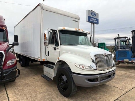 USED 2014 INTERNATIONAL 4300 BOX VAN TRUCK #3777-10