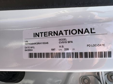 NEW 2024 INTERNATIONAL CV ROLLBACK TOW TRUCK #3824-13