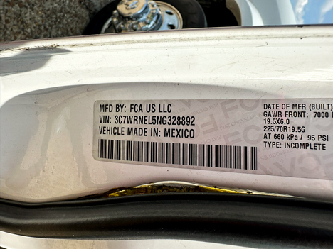 USED 2022 DODGE RAM 5500 ROLLBACK TOW TRUCK #3825-13