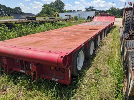 USED 2012 NUTTALL 70 TON LOWBOY TRAILER #3878-3