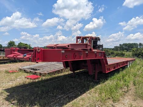 USED 2012 NUTTALL 70 TON LOWBOY TRAILER #3878-5